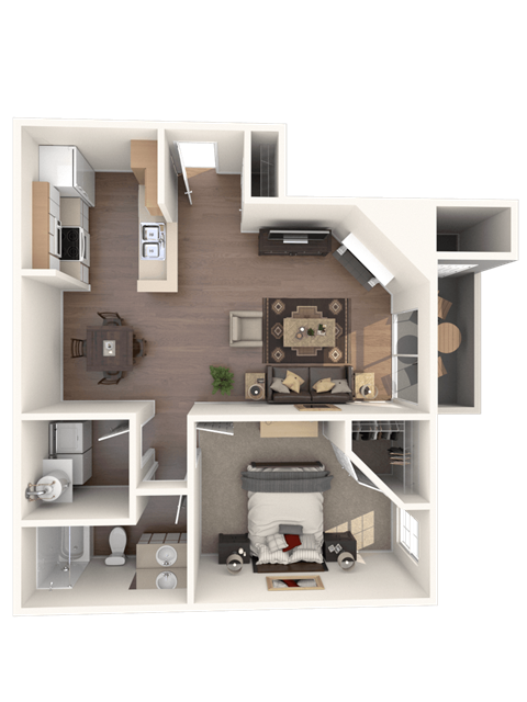 Opal Deluxe Floor Plan Opal Deluxe Floor Plan at Stonelake at the Arboretum, Texas